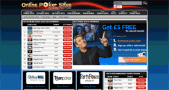 Desktop Screenshot of online-poker-sites.com