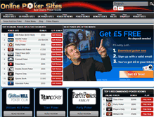 Tablet Screenshot of online-poker-sites.com